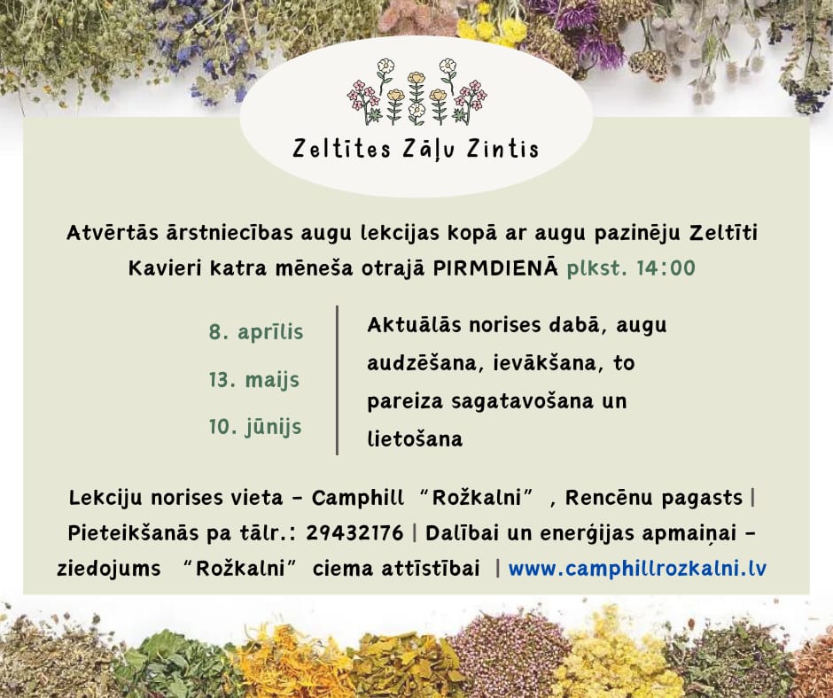 Lekcijas par ārstniecības augiem