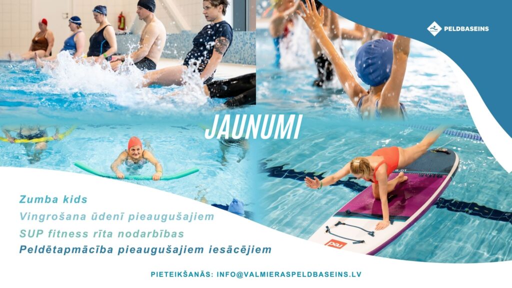 Valmieras peldbaseina jaunumi