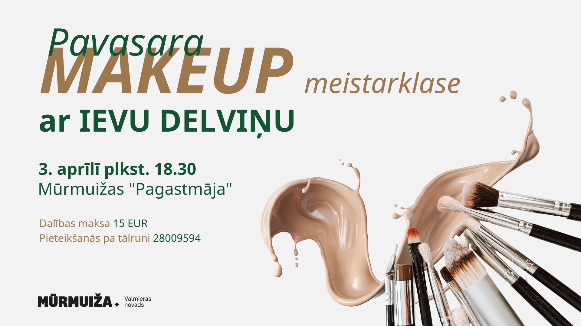 Pavasara make-up meistarklase