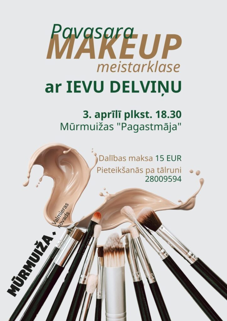 Pavasara make up meistarklase