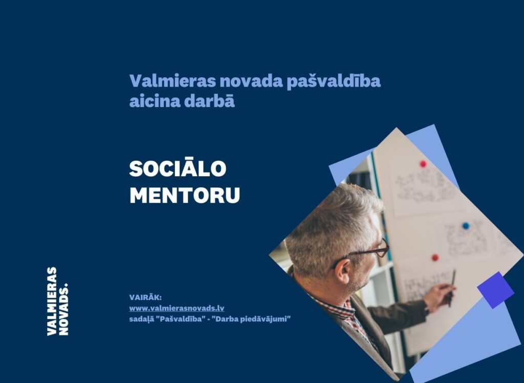 sociālo mentoru