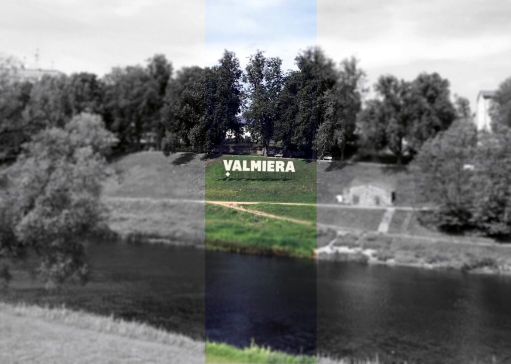 Uzraksts “Valmiera” pie Gaujas būs jaunā veidolā