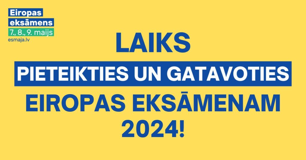 Eiropas eksāmens 2024