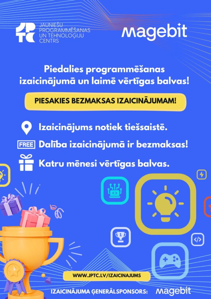 Programmēšanas izaicinājums jauniešiem