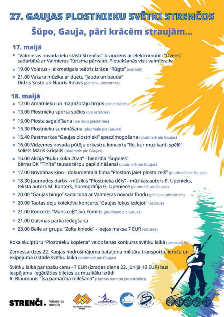 27 Gaujas plostnieku svētki