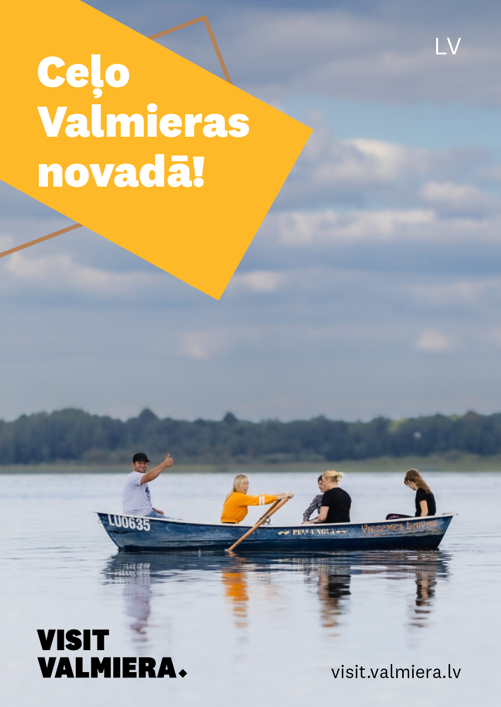 Brošūras Ceļo Valmieras novadā vāka attēls