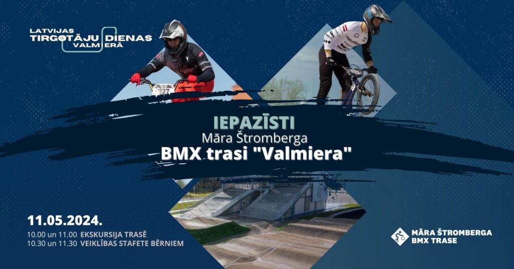 Iepazīsti Māra Štromberga BMX trasi Valmiera