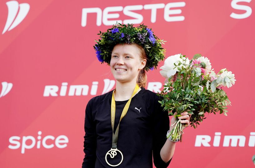 Agate Caune uzvar Rimi maratona 5km distancē