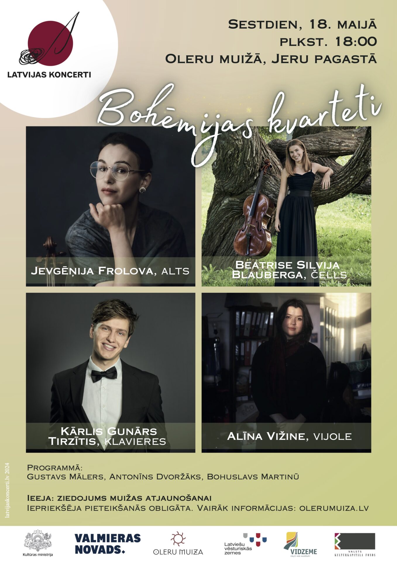 Bohēmijas kvarteta koncerts