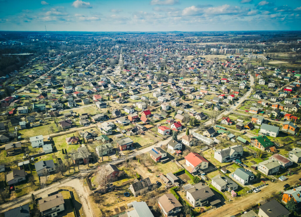 Burkānciema aero foto. foto: Aivis Stračinskis