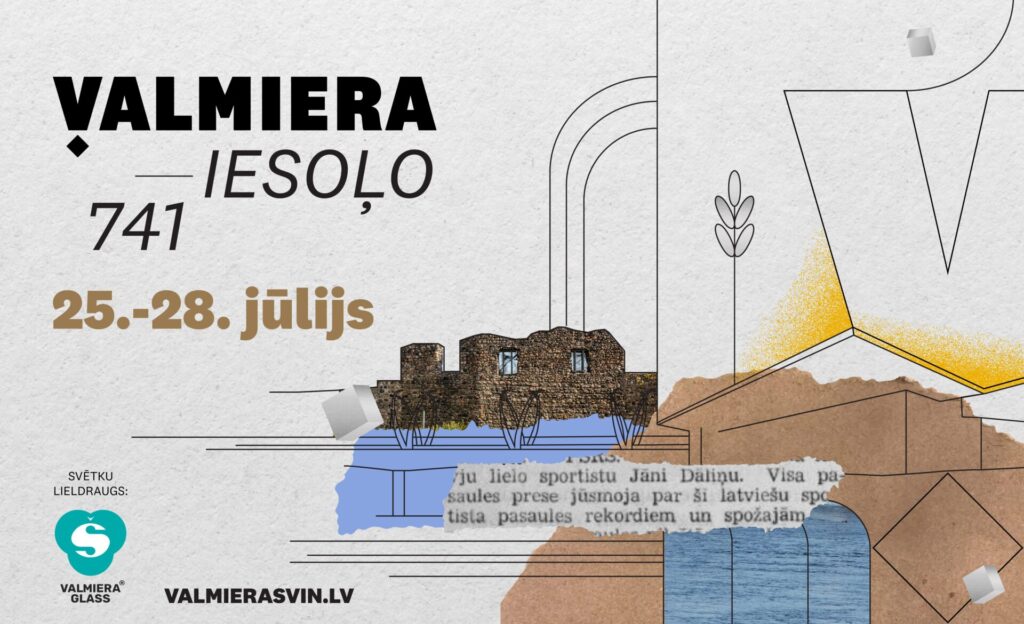 Valmiera iesoļo 741. dzimšanas dienā