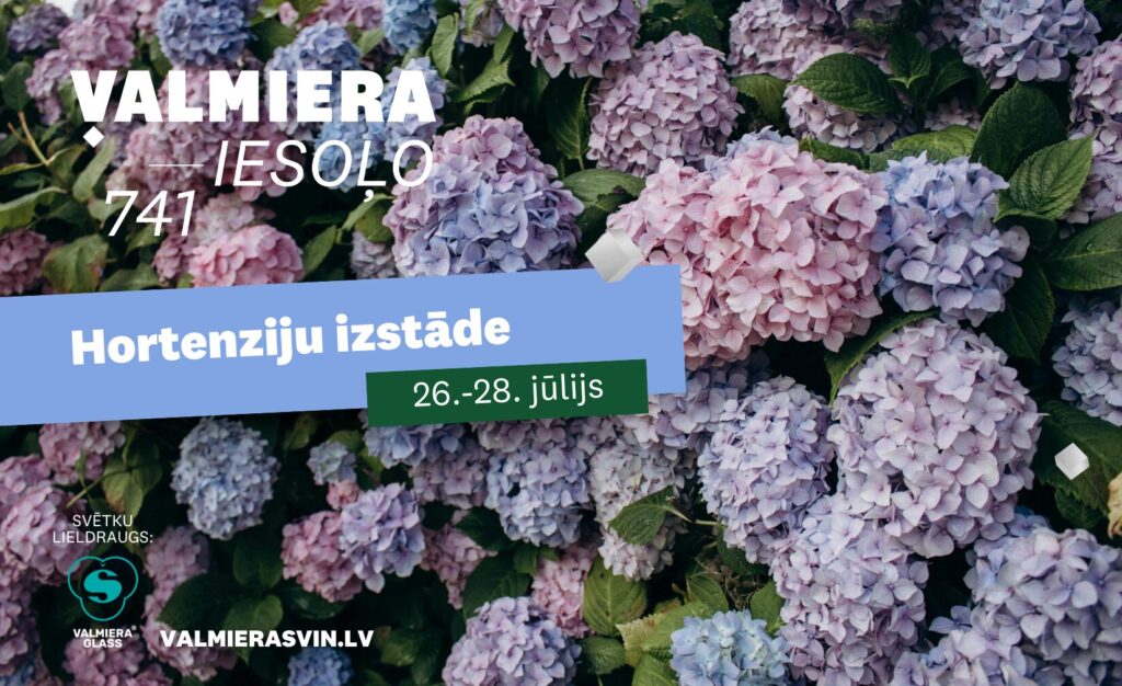 Valmieras muzeja Garšaugu dārzā būs hortenziju izstāde