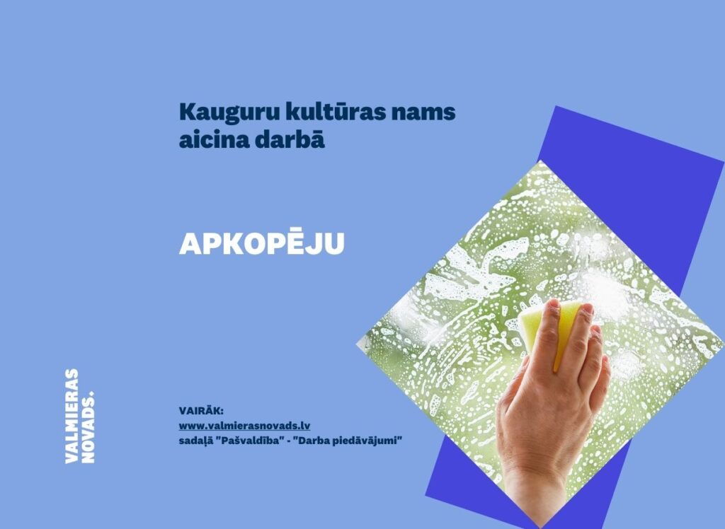 Kauguru kultūras nams apkopējs