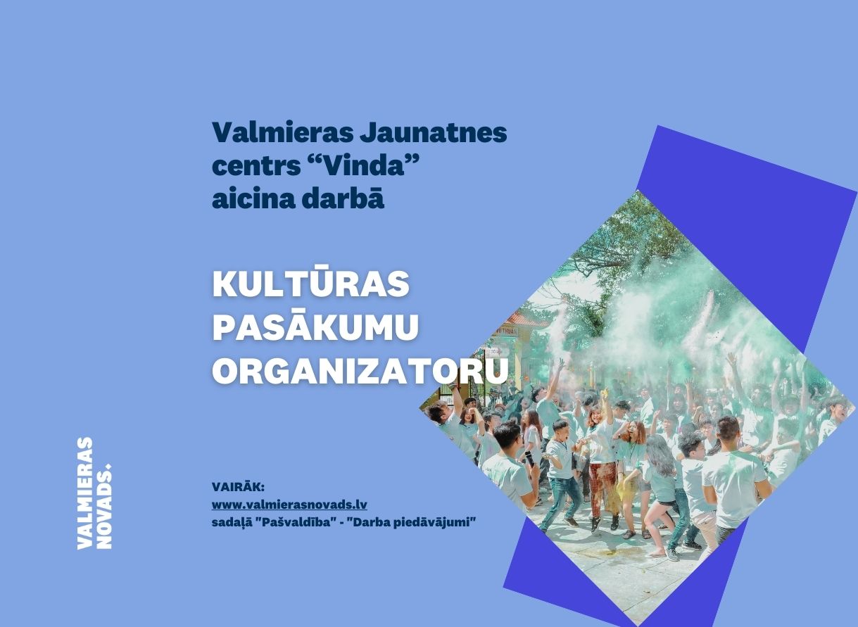 kultūras pasākumu organizatoru VINDA