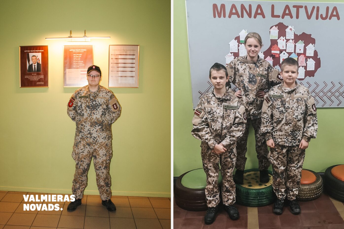 Jaunsargi skolās formas tērpos