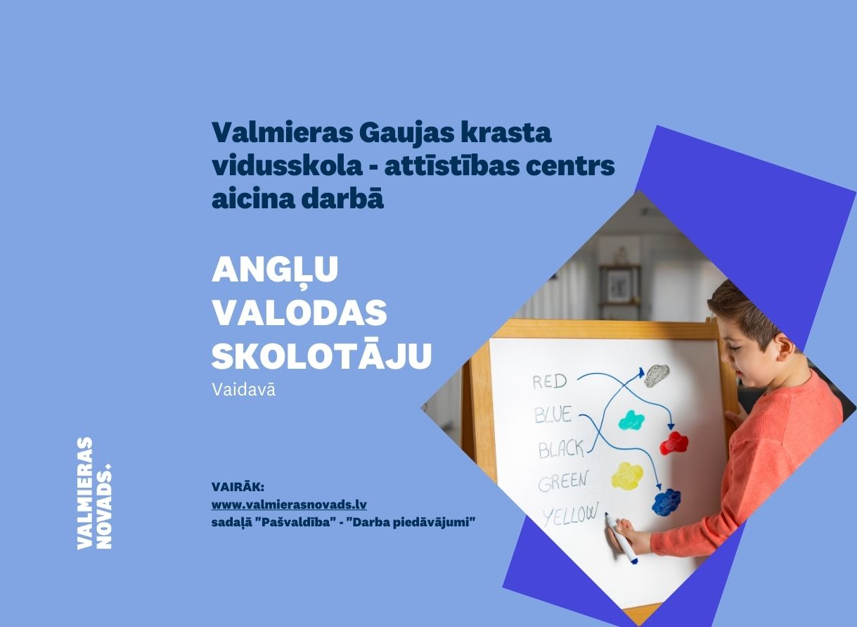 Gaujas krasta vidusskola angļu valodas skolot