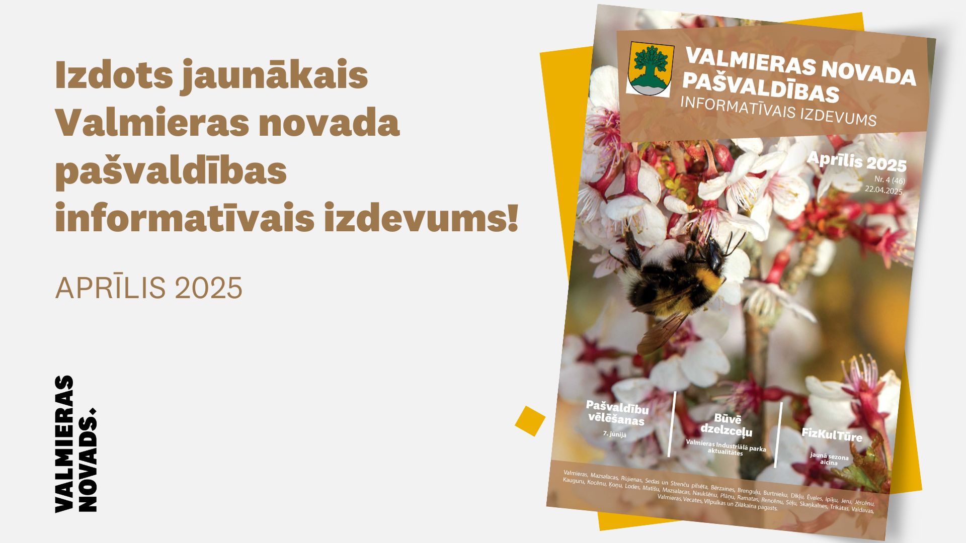 Pašvaldības informatīvais izdevums aprīlis