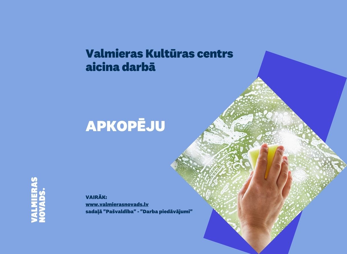 Valmieras Kultūras centrs apkopēja