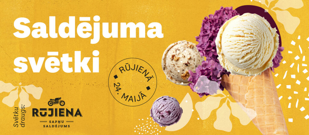 Saldējuma svētki Rūjienā 2025