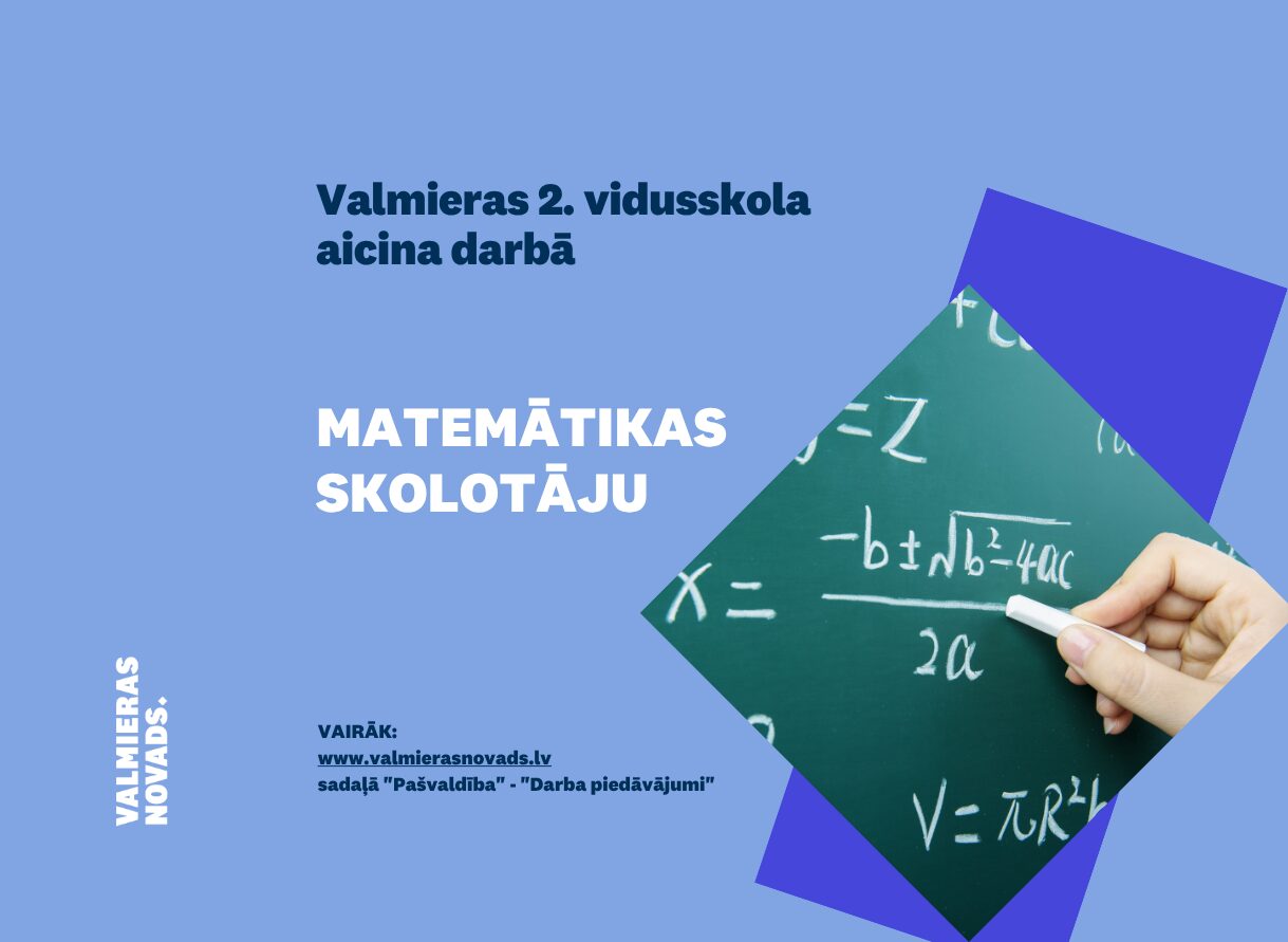 matemātikas skolotājs, V2V