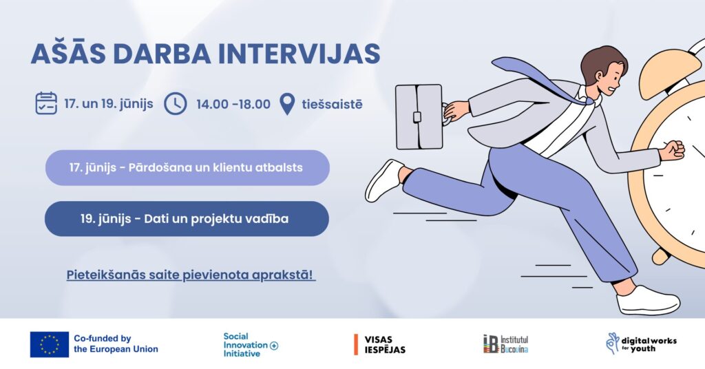 Ašās darba intervijas jauniešiem