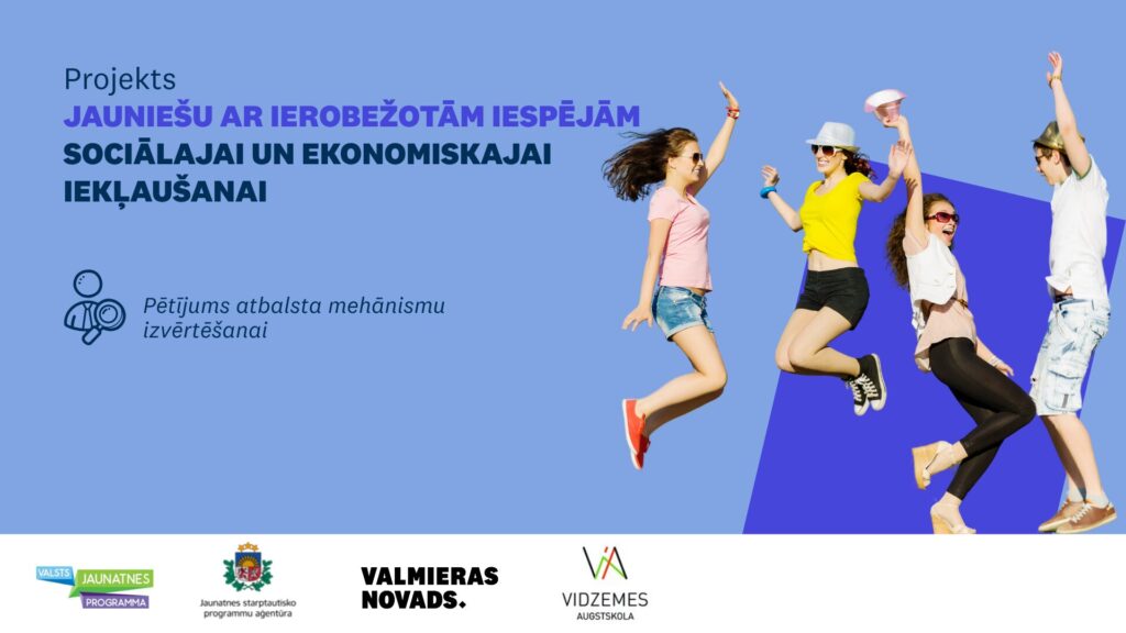 Pētījums jauniešo sociālajai un ekonomiskajai iekļaušanai