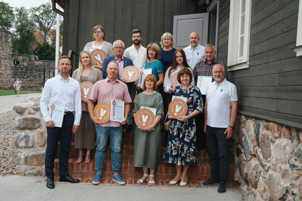 Radīts Valmieras novadā preču zīmes saņēmēji