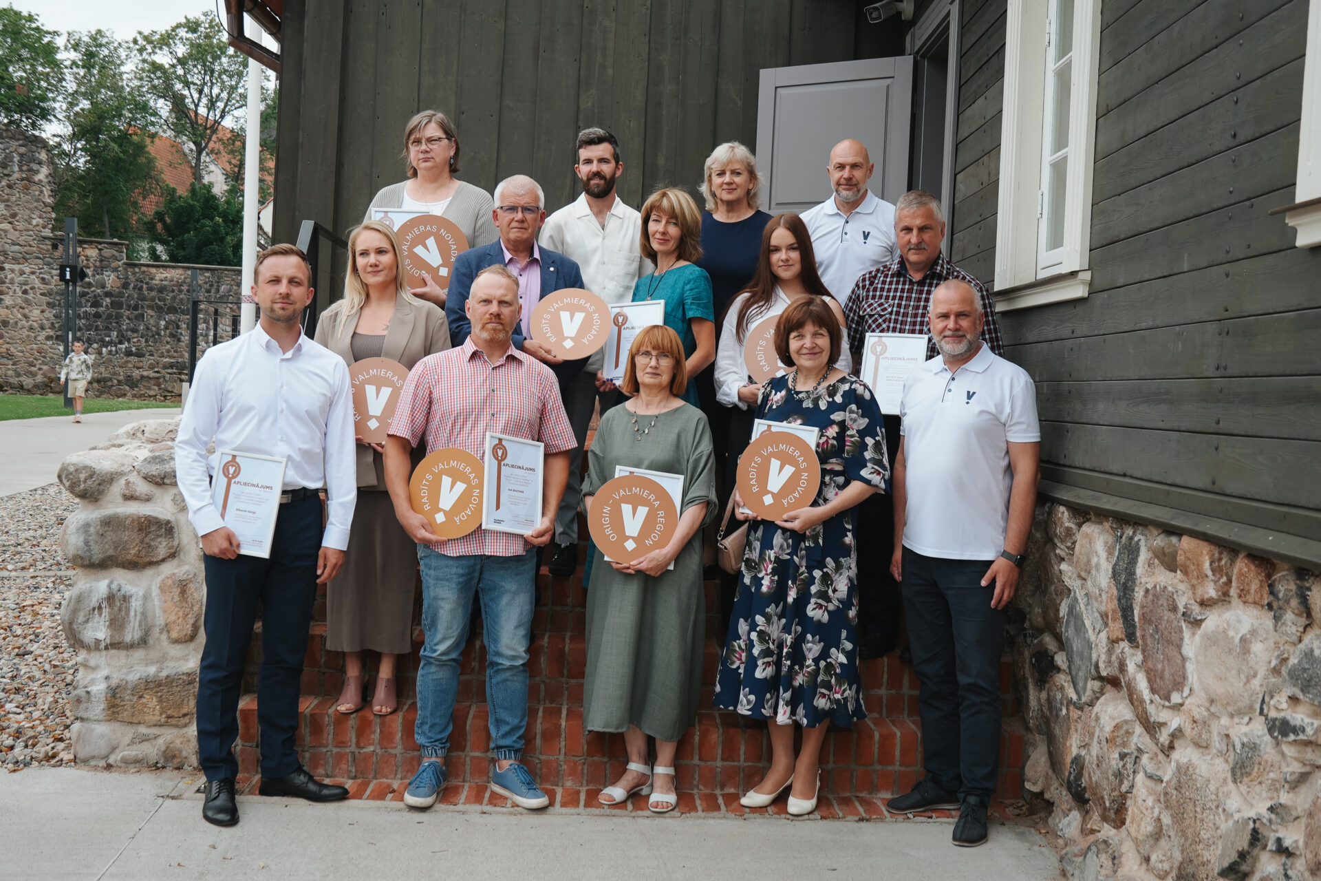 Radīts Valmieras novadā preču zīmes saņēmēji