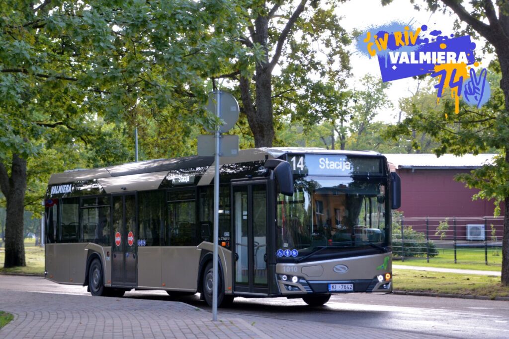 Izmaiņas autobusu kustībā Valmieras 742. dzimšanas dienas svinību laikā