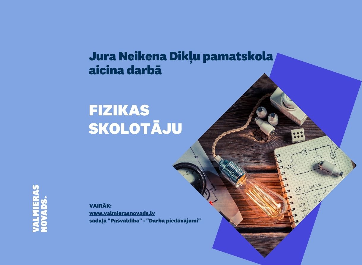 fizikas skolotāju Dikļu psk