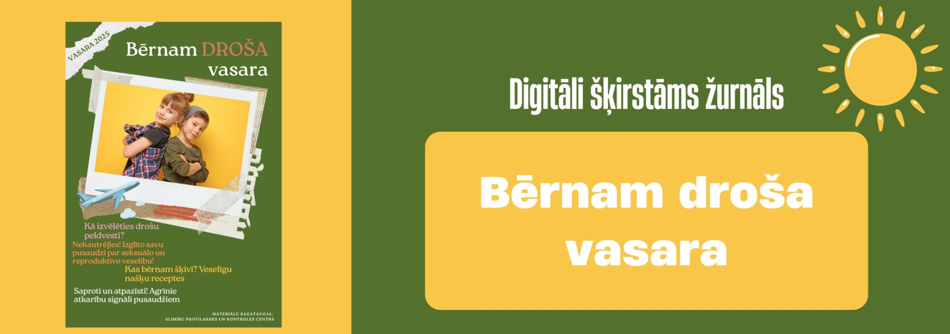 Bērnam droša vasara
