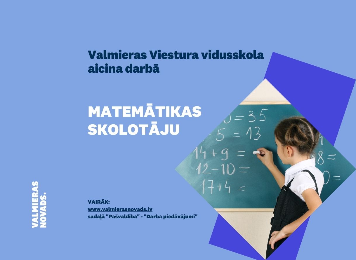 matemātikas skolotāju VVV