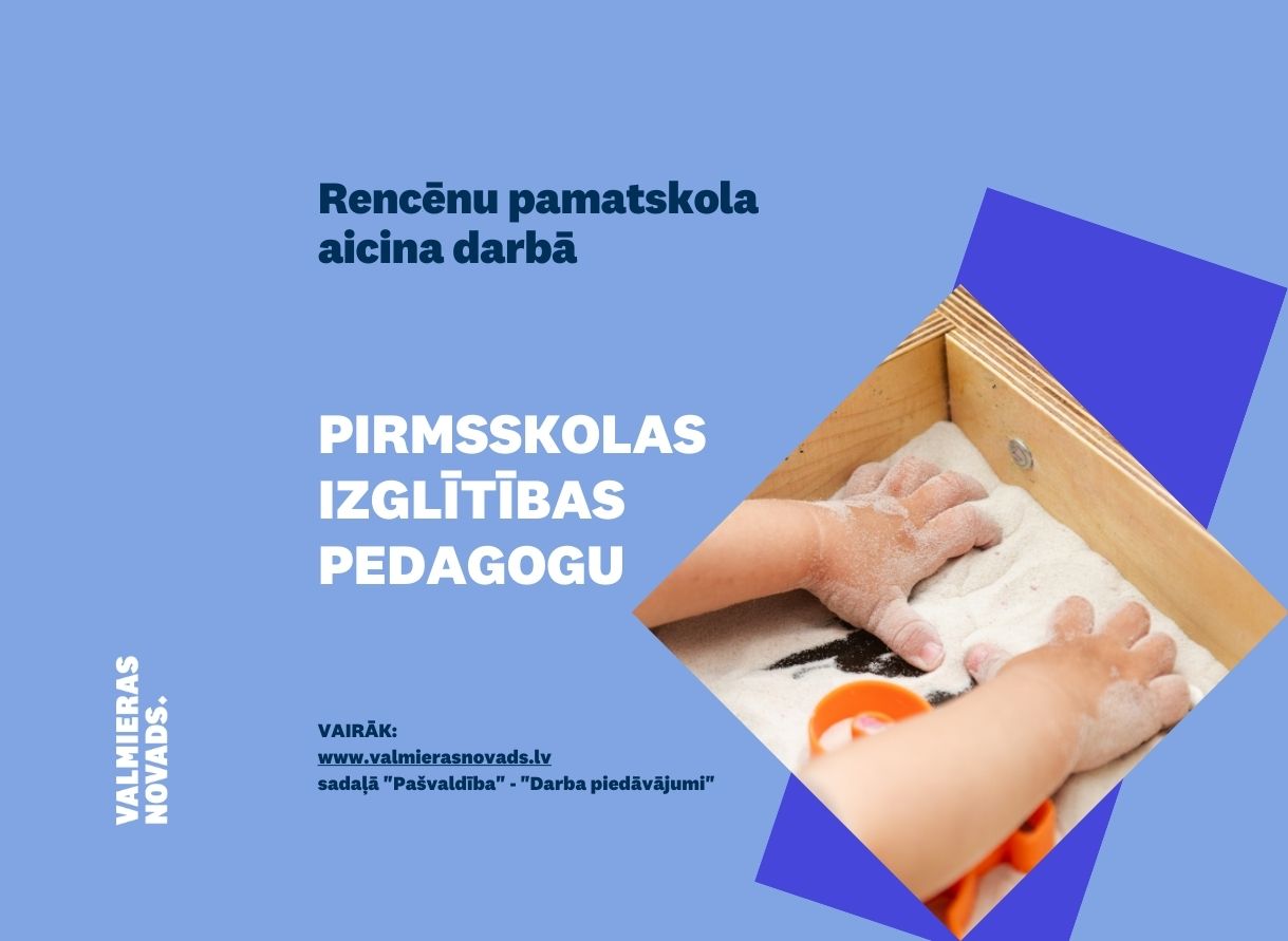 pirmsskolas izglītības pedagogu Rencēnu psk