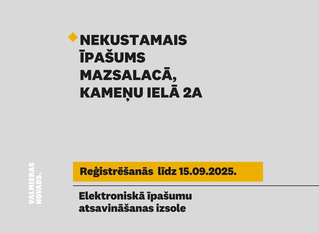 NĪ Mazsalacā, kameņu ielā 2A