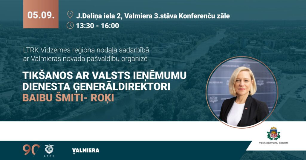 Vizuālis tikšanās ar VID ģenerāldirektori B.Šmiti-Roķi