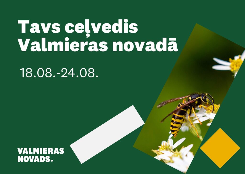 Vizuālis Valmieras novada notikumu apskats 18.08.-24.08.2025.