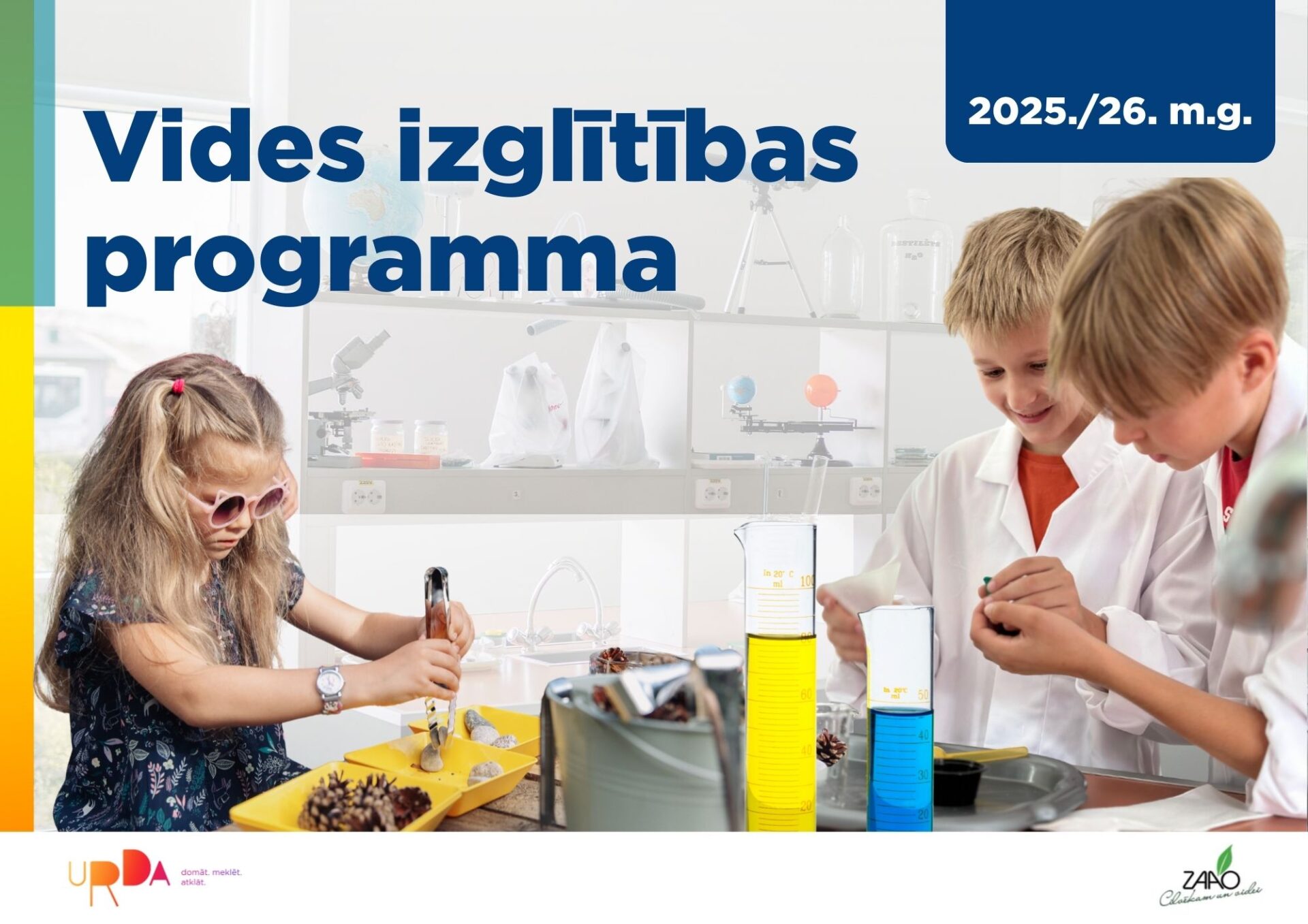 Vides izglītības programma Dabas tehnoloģiju parkā URDA 2025./2026. mācību gadā