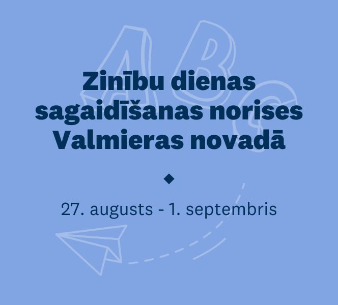 Zinību dienas norises ģimenēm ar bērniem