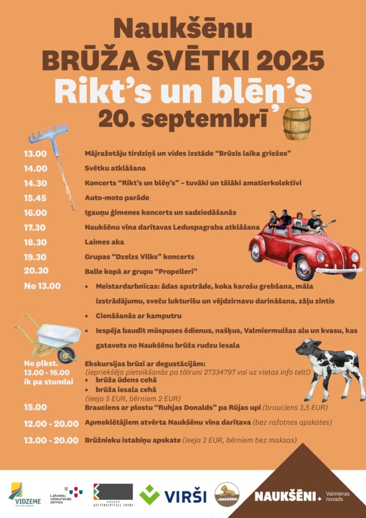 Naukšēnu brūža svētku programma
