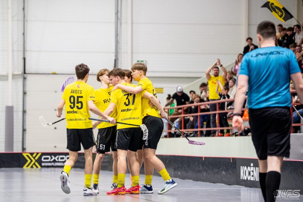 Vīriešu virslīgas florbola komanda "Rubene"