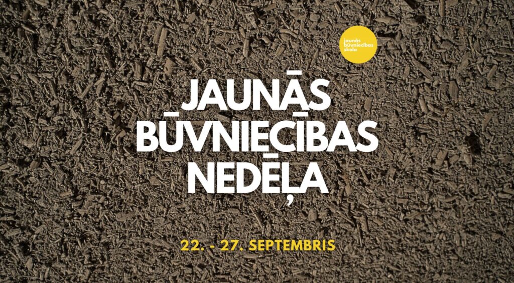 jaunās būvniecības nedēļas vizuālis