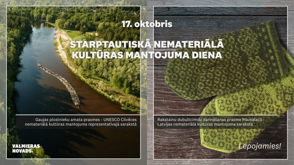 Lepojamies ar Gaujas plostnieku amata un rakstainu dubultcimdu darināšanas prasmēm