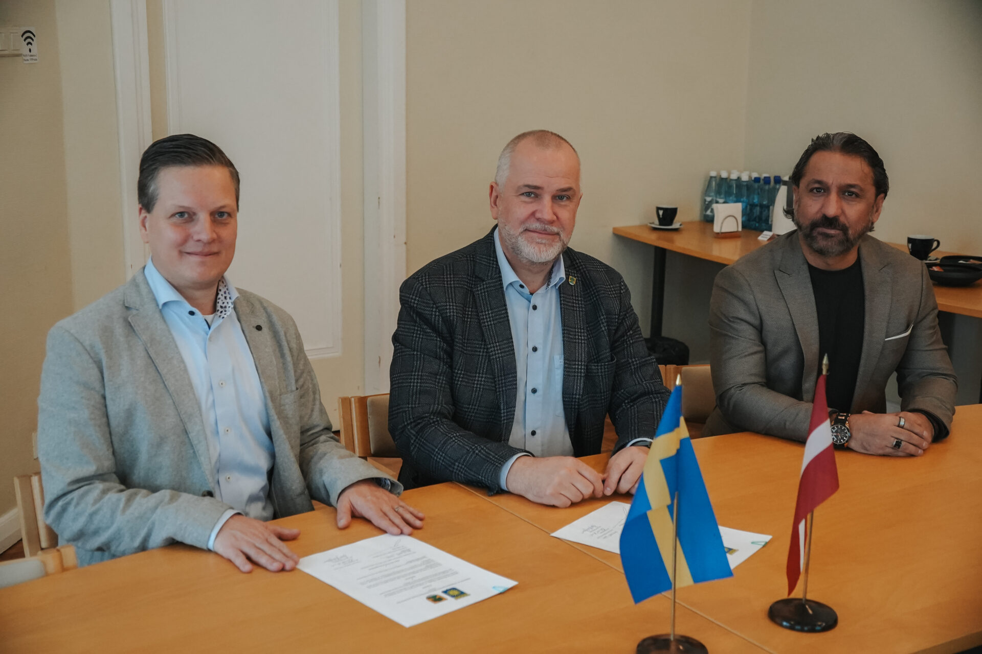 Sadarbības līguma parakstīšana