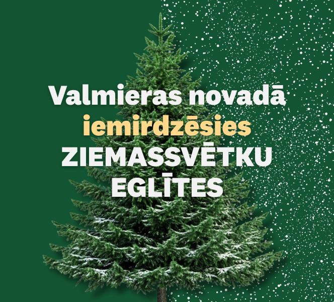 Piedzīvosim kopā Ziemassvētku eglīšu iemirdzēšanos Valmieras novadā!