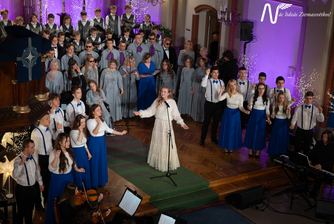 Labdarības koncertā “Nāc līdzās Ziemassvētkos!” arī VGV-AC melodeklamācijas koris