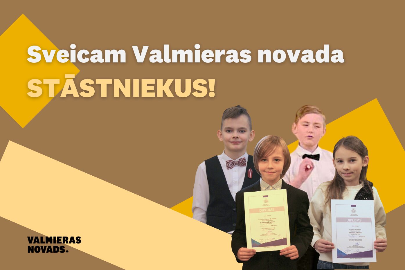 Valmieras novada stāstniekiem panākumi “Teci, teci, valodiņa 2025” finālā Rīgā