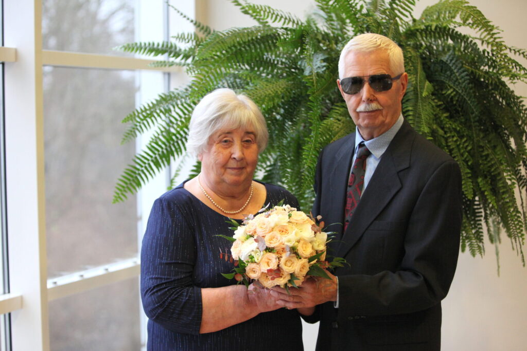 Pēteris un Biruta Moči Zelta pāris