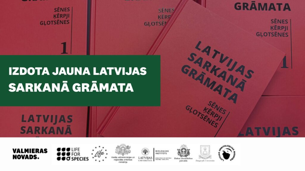 Izdota jauna Latvijas Sarkanā grāmata