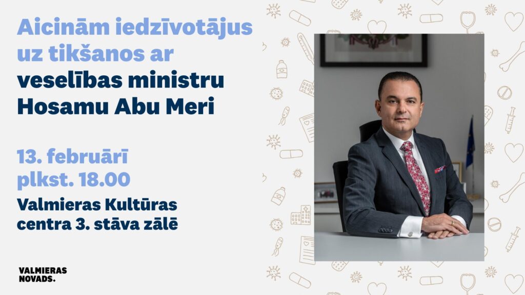 Veselības ministra vizīte