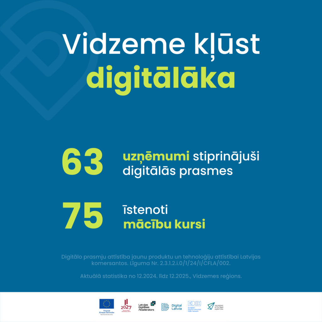 Vidzeme kļūst digitālāka